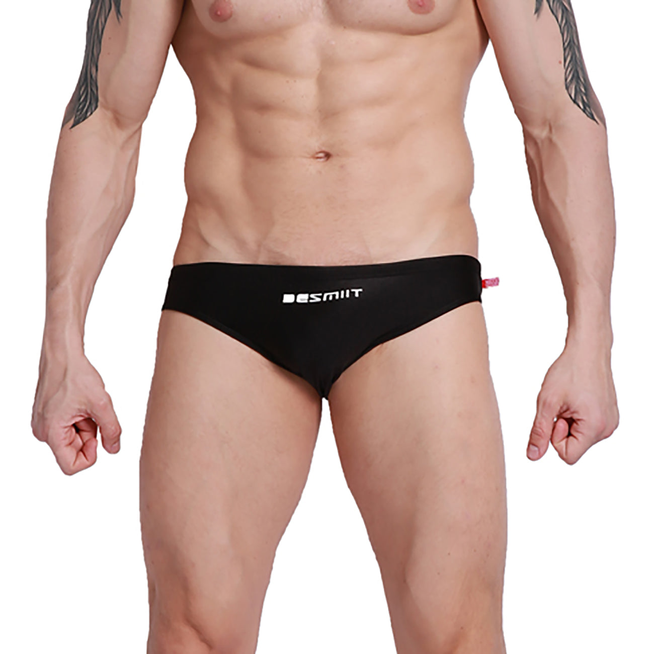 DESMIIT Men's Sparkle Swimwear Swim Brief Gent String Holiday Sunbath Swimsuit bikini S3933