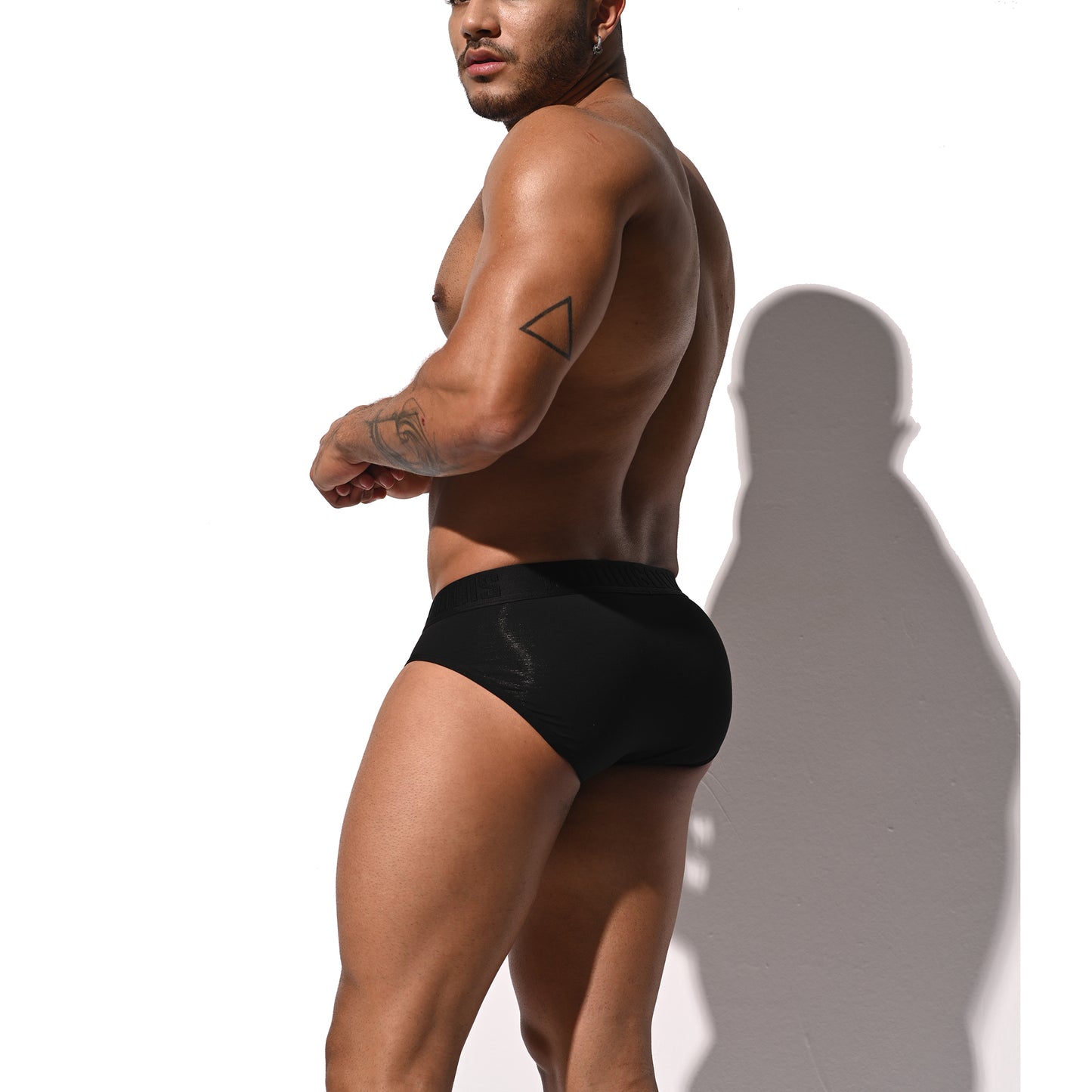 Men's Underwear Briefs Ultra Soft High Elastic Lightweight Skin-Friendly U3107