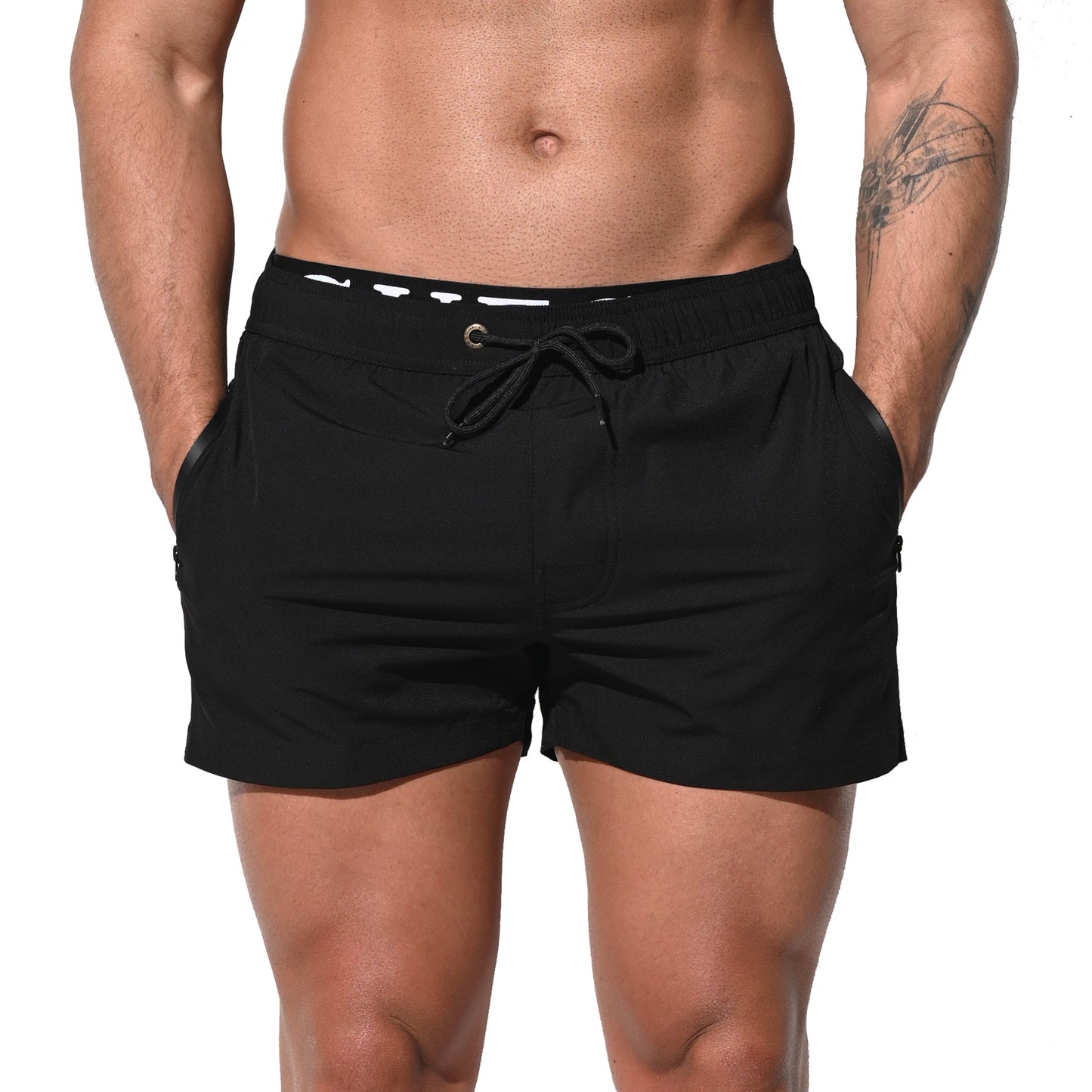 Men's Sexy Hot Thin Sports Shorts Portable Board Shorts Swimwear B2234
