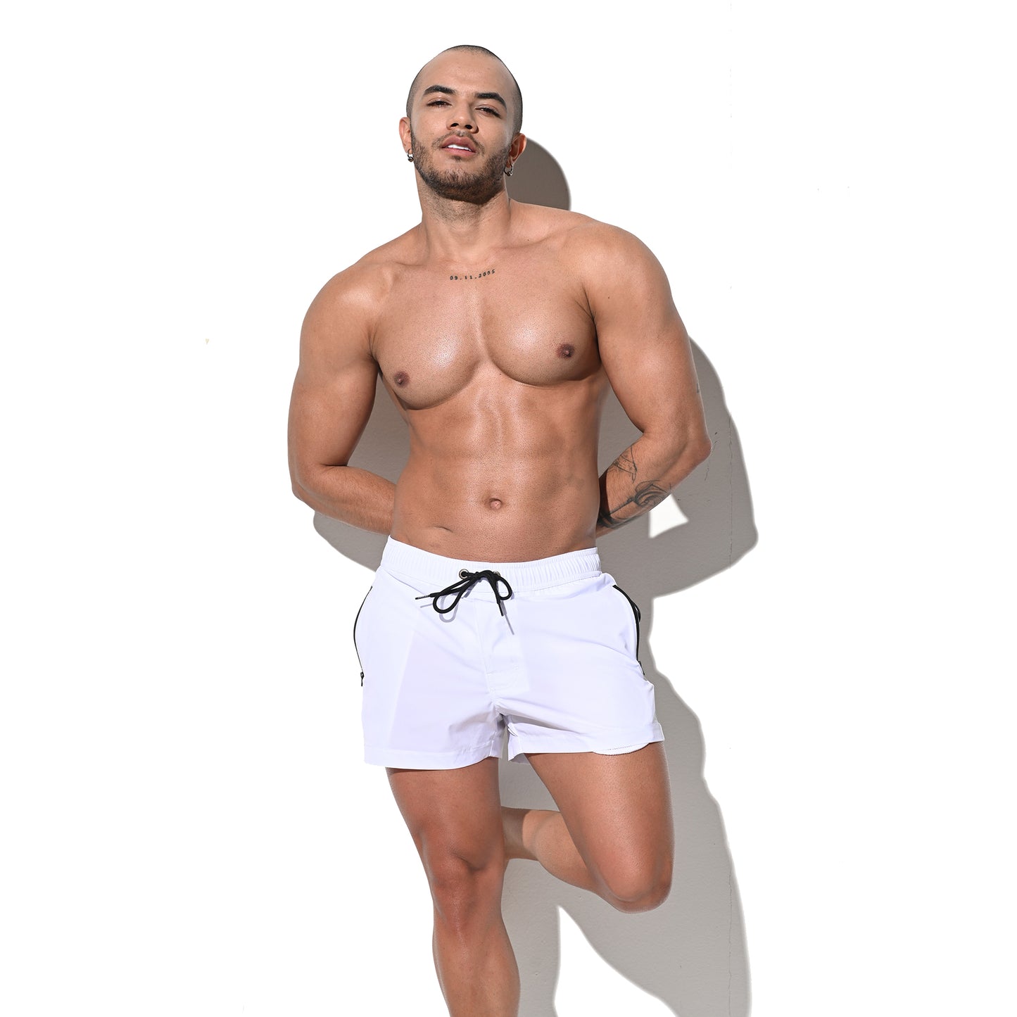 Men's Sexy Hot Thin Sports Shorts Portable Board Shorts Swimwear B2234