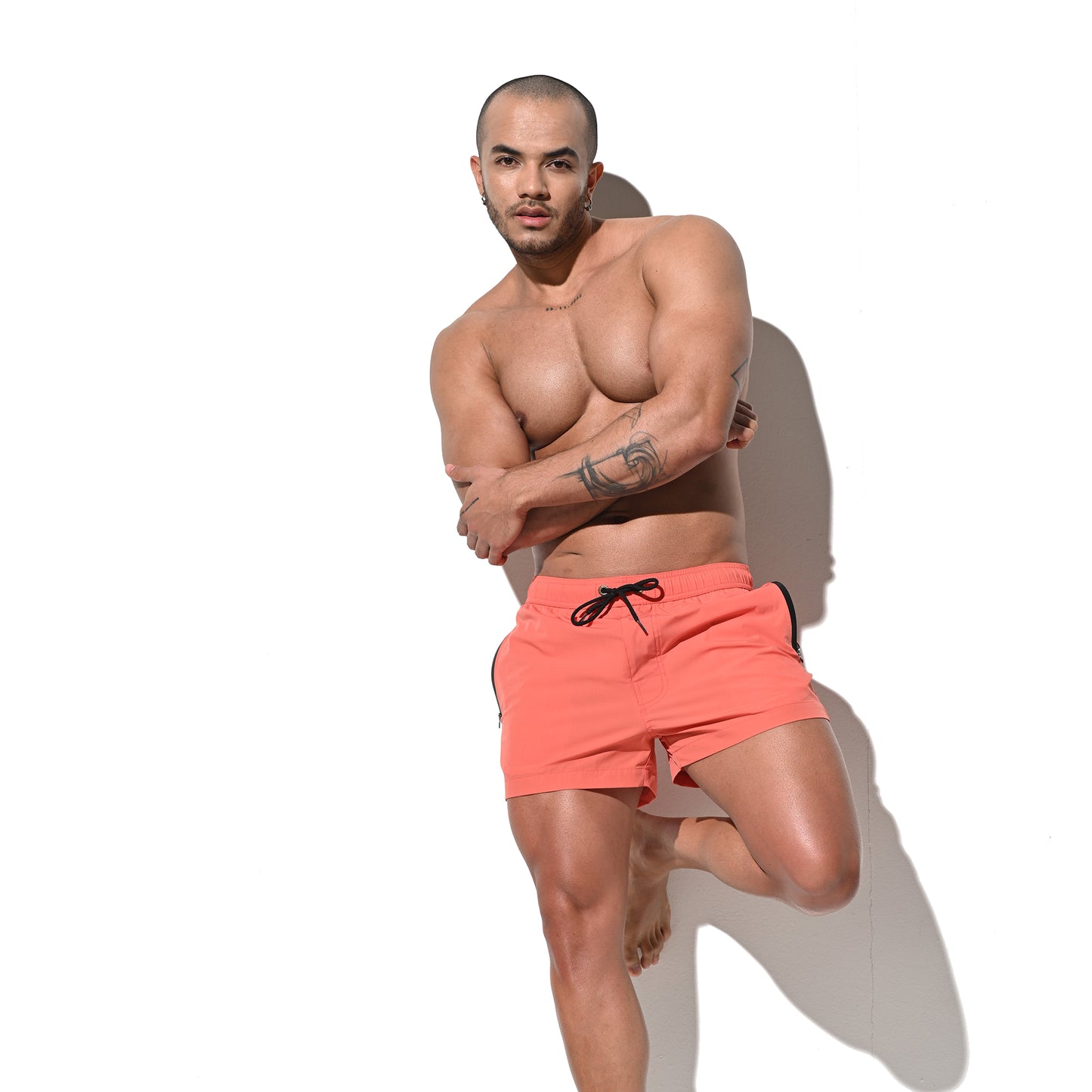 Men's Sexy Hot Thin Sports Shorts Portable Board Shorts Swimwear B2234