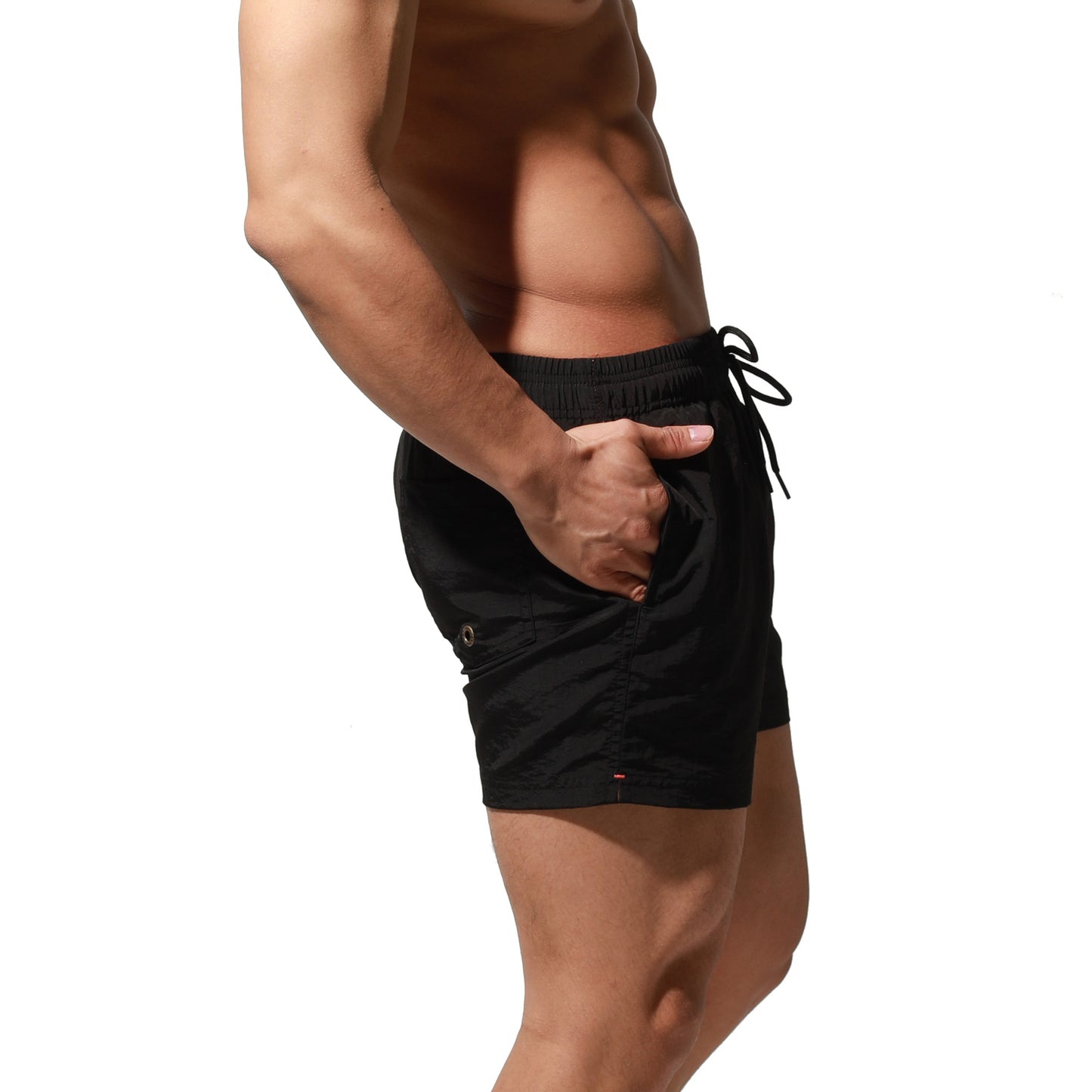 DESMIIT Men's Qucik-Dry Board Shorts Loose Swimming All-Day Comfort Surfing S6020
