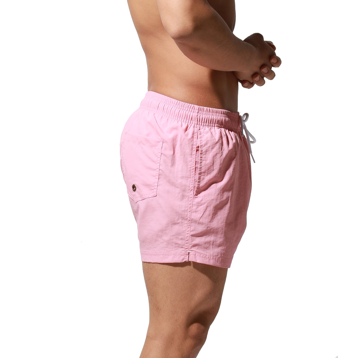 DESMIIT Men's Qucik-Dry Board Shorts Loose Swimming All-Day Comfort Surfing S6020