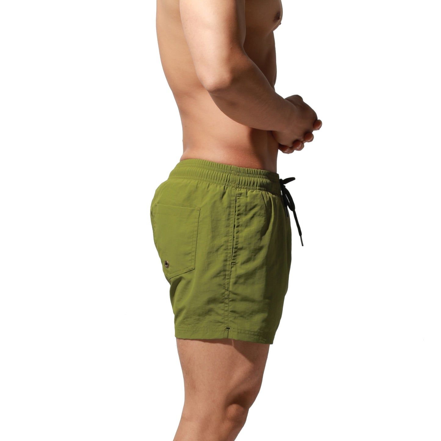 DESMIIT Men's Qucik-Dry Board Shorts Loose Swimming All-Day Comfort Surfing S6020