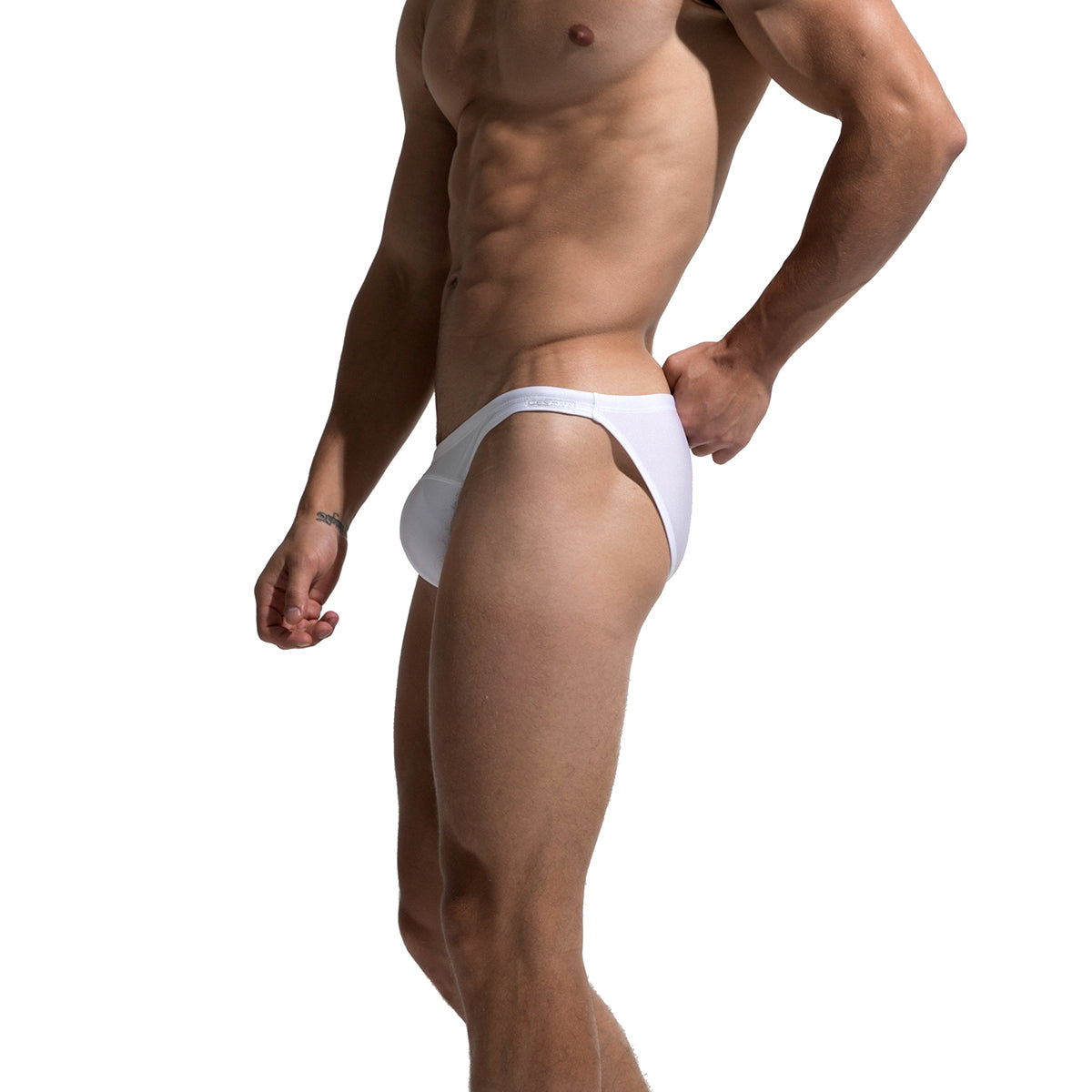 DESMIIT Men's sexy swimming Low waist tight hot Sunbath Swimwear S204