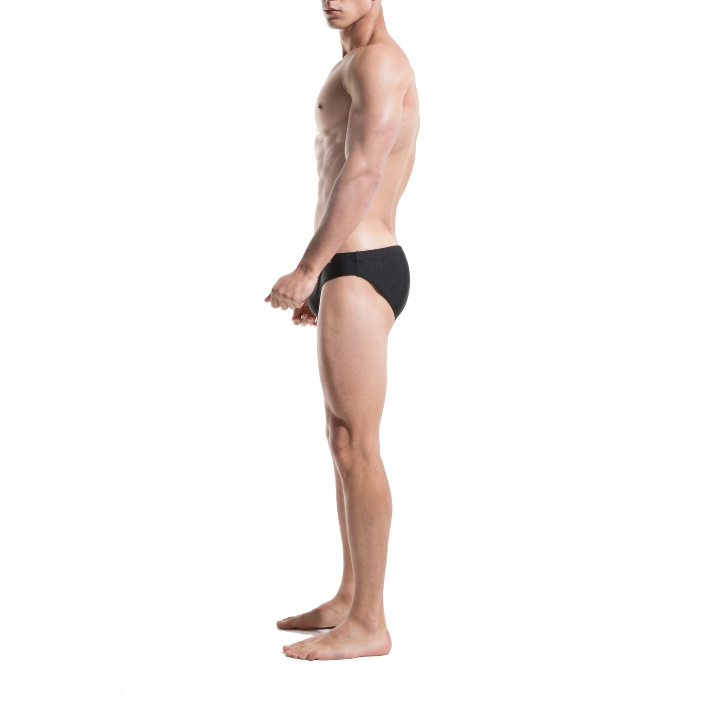 DESMIIIT Men's Triangle swimming briefs sexy convex anti embarrassment big summer Pad Swimwear S320