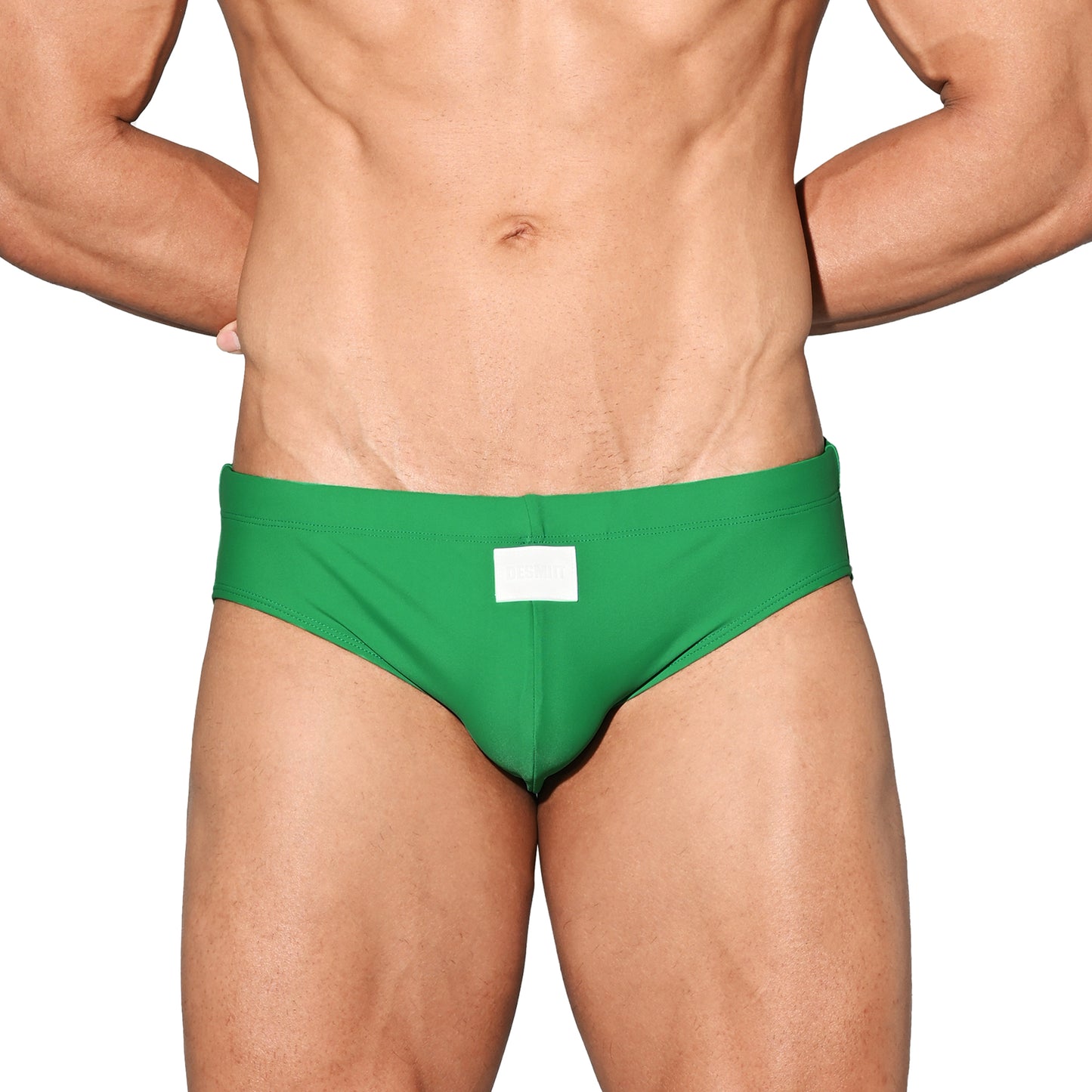 Men's Stylish Minimalist Swimwear Quick-Drying Slim-fit Triangle Swim Briefs 3520