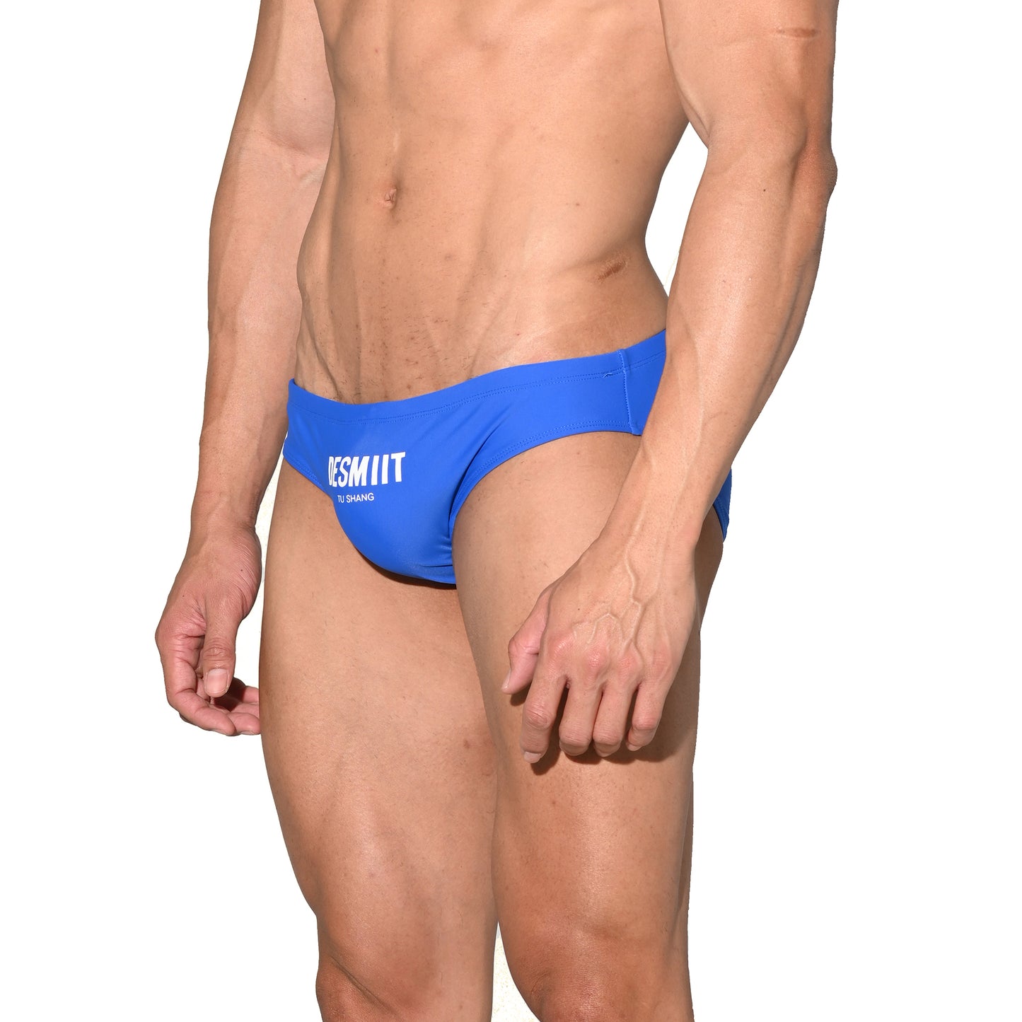 Men's Sporty Quick-Dry Swimwear Stretchy Lined Slim-fit Swim Briefs S3522