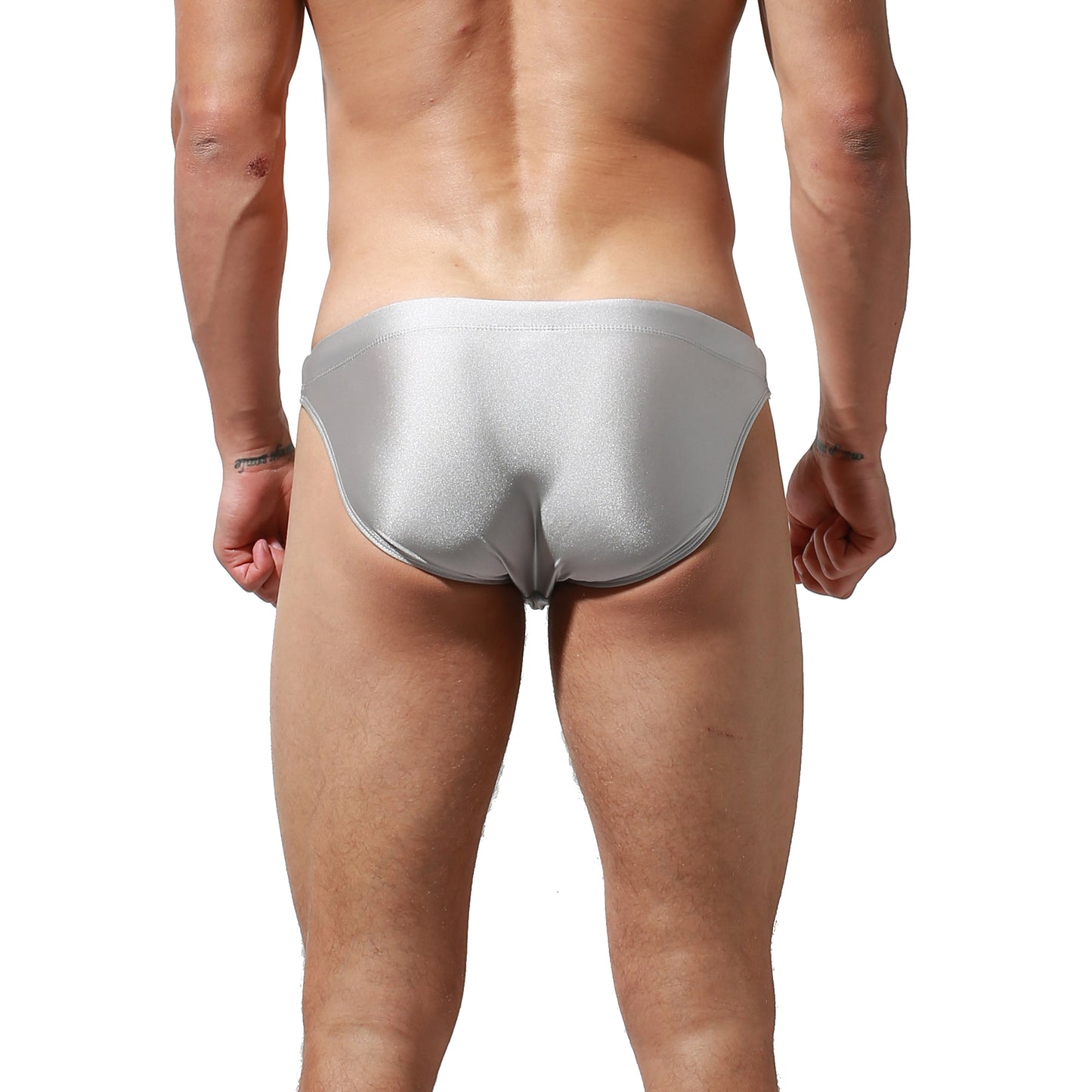 DESMIIT Men's Swim briefs sexy Light Protective Cups Swimsuit holiday beach swimming trunks Swimwear S3928
