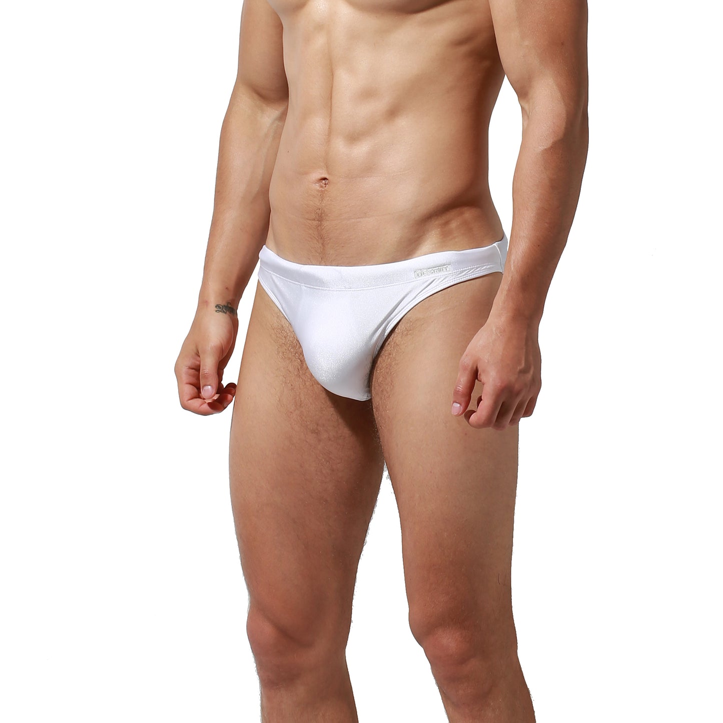 DESMIIT Men's Swim briefs sexy Light Protective Cups Swimsuit holiday beach swimming trunks Swimwear S3928