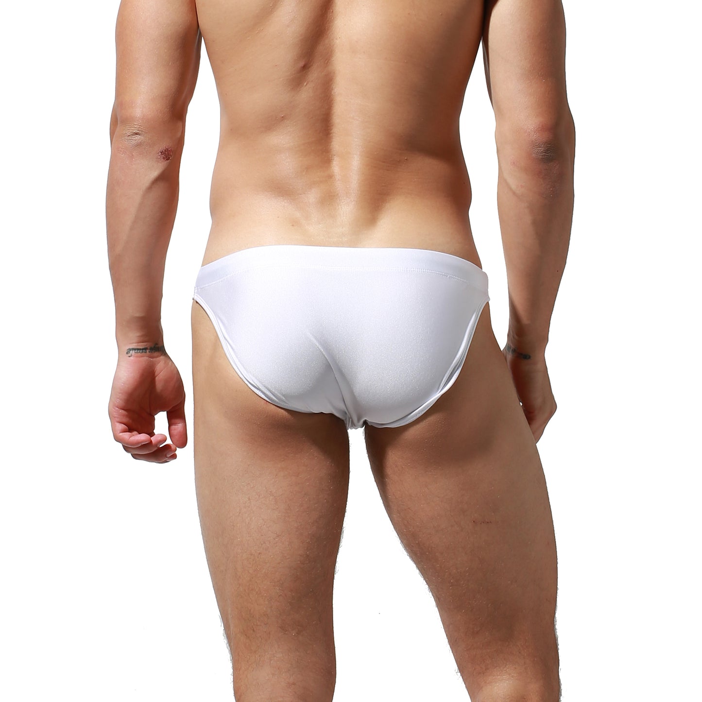 DESMIIT Men's Swim briefs sexy Light Protective Cups Swimsuit holiday beach swimming trunks Swimwear S3928