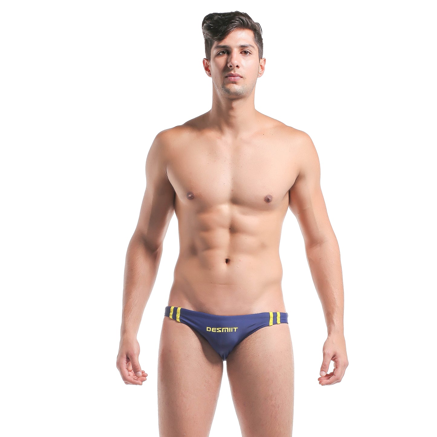 DESMIIT Men's swimming briefs Sexy low waist bikini Tan beach tee Japanese trend Swimwear S312
