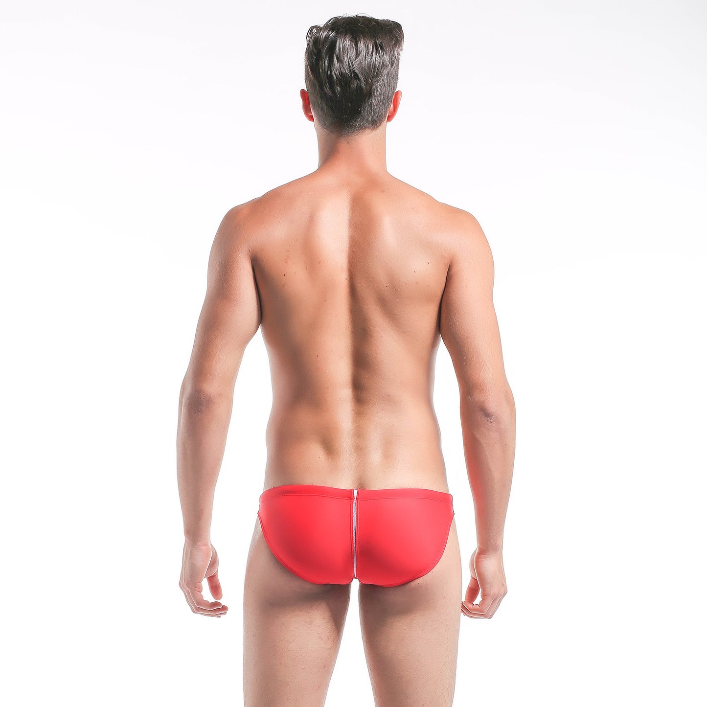 DESMIIT Men's swimming briefs Sexy low waist bikini Tan beach tee Japanese trend Swimwear S312