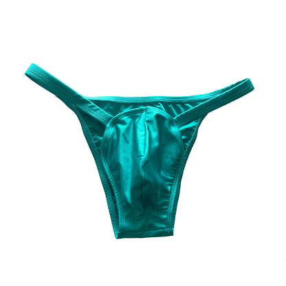 DESMIIT Men's Bikini swimming Sunbathing sexy triangle low waist  Swimwear drawstring-free S205