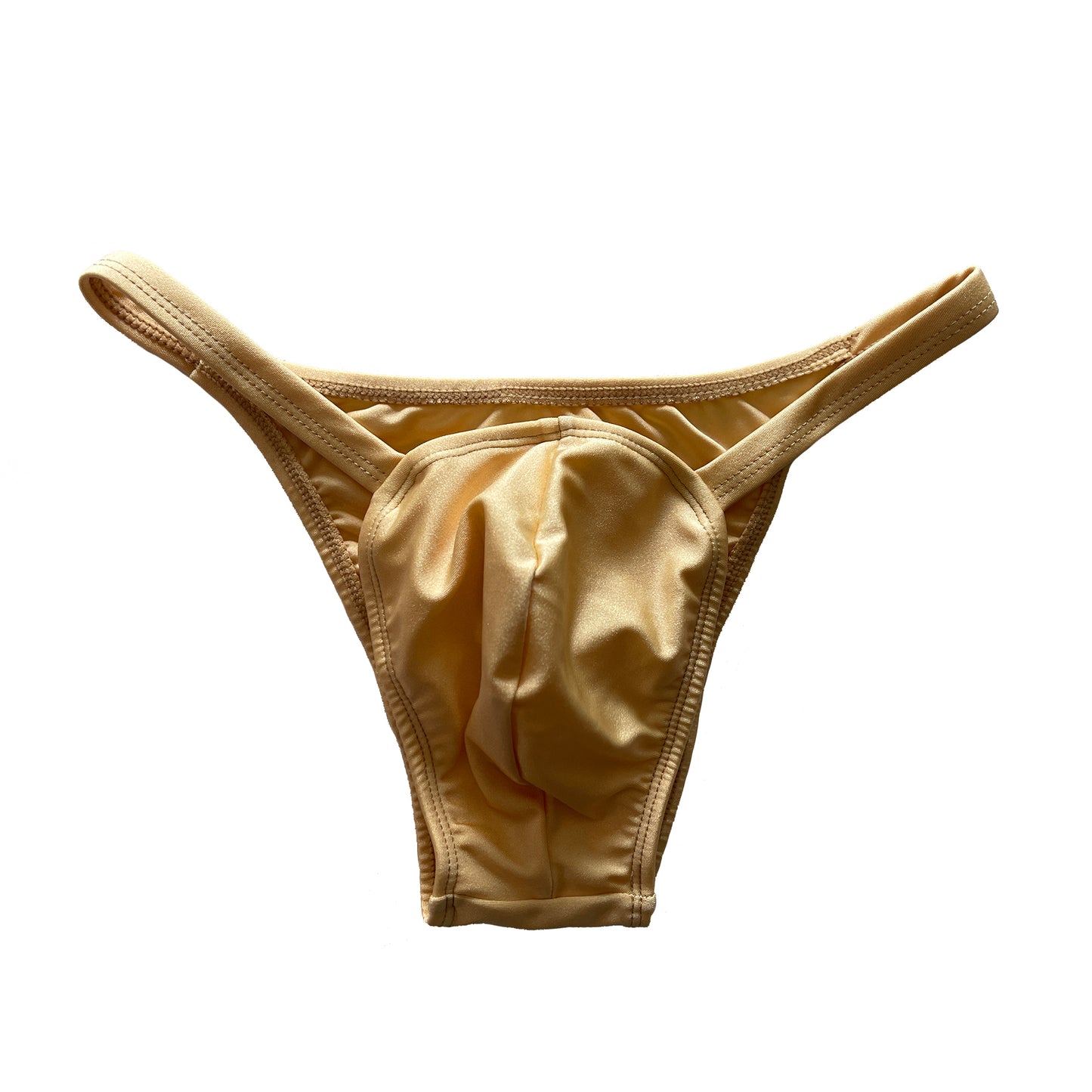 DESMIIT Men's Bikini swimming Sunbathing sexy triangle low waist  Swimwear drawstring-free S205