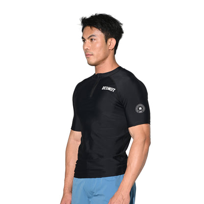 Men's Compression Short Sleeve T-Shirt Sun Protection Base Layer for Running Hiking and Workout  T3506