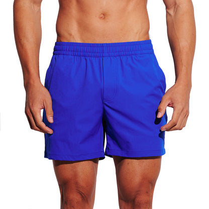 DESMIIT Men's Quick-dry 4‑Way Stretch 2026 Feather‑Light Multi‑Functional for Daily Wear Gym Beach Aerobics B4687