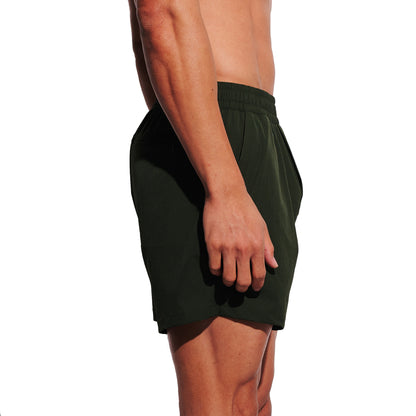 DESMIIT Men's Quick-dry 4‑Way Stretch 2026 Feather‑Light Multi‑Functional for Daily Wear Gym Beach Aerobics B4687