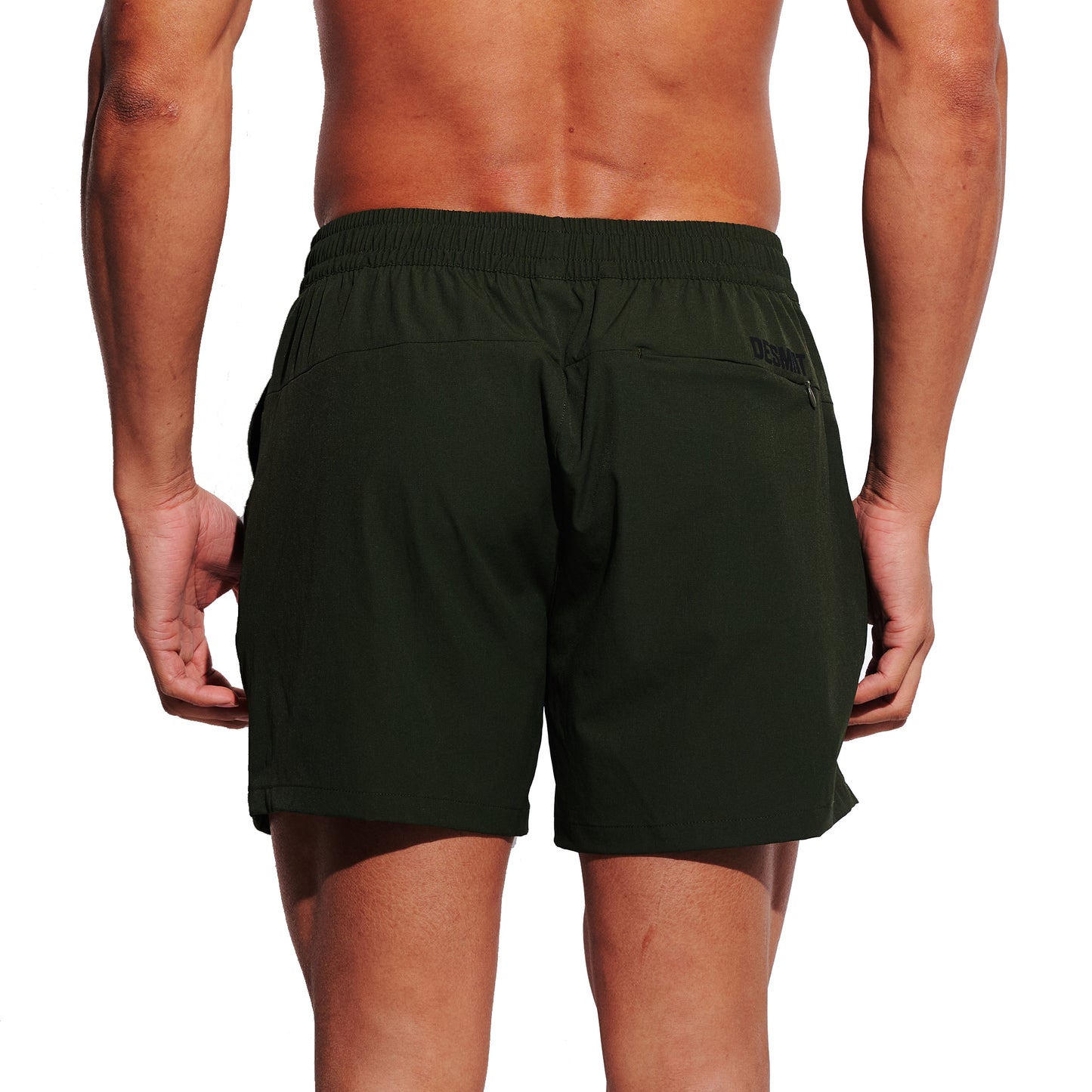 DESMIIT Men's Quick-dry 4‑Way Stretch 2026 Feather‑Light Multi‑Functional for Daily Wear Gym Beach Aerobics B4687