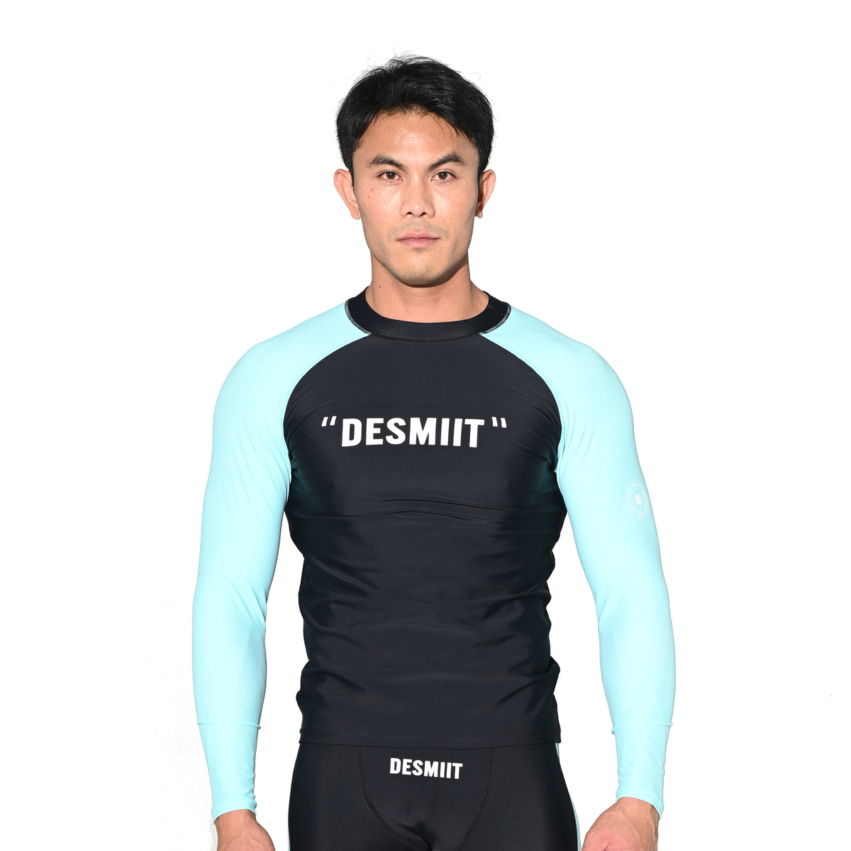 Men's Compression Long Sleeve T-Shirt Sun Protection Base Layer for Running Hiking and Workout  T5507