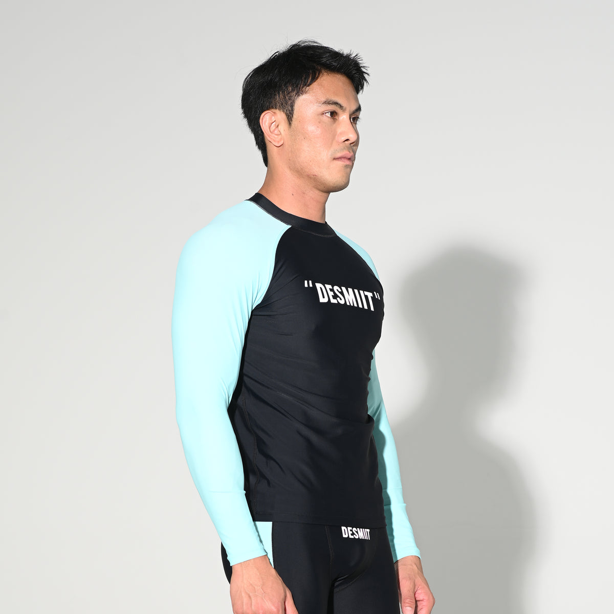Men's Compression Long Sleeve T-Shirt Sun Protection Base Layer for Running Hiking and Workout  T5507