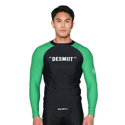 Men's Compression Long Sleeve T-Shirt Sun Protection Base Layer for Running Hiking and Workout  T5507