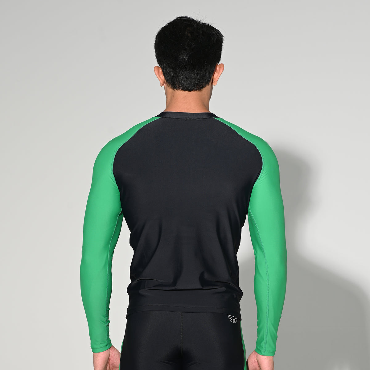 Men's Compression Long Sleeve T-Shirt Sun Protection Base Layer for Running Hiking and Workout  T5507