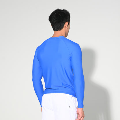 Men's Zip-Up Compression Long Sleeve T-Shirt, Sun Protection Base Layer for Running Hiking Workout  5509