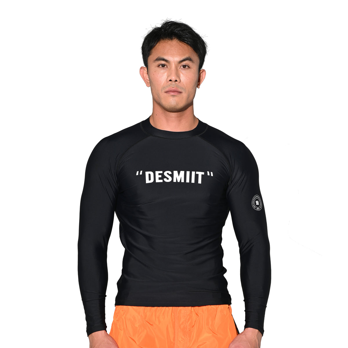 Men's Compression Long Sleeve T-Shirt Sun Protection Base Layer for Running Hiking and Workout  T5507