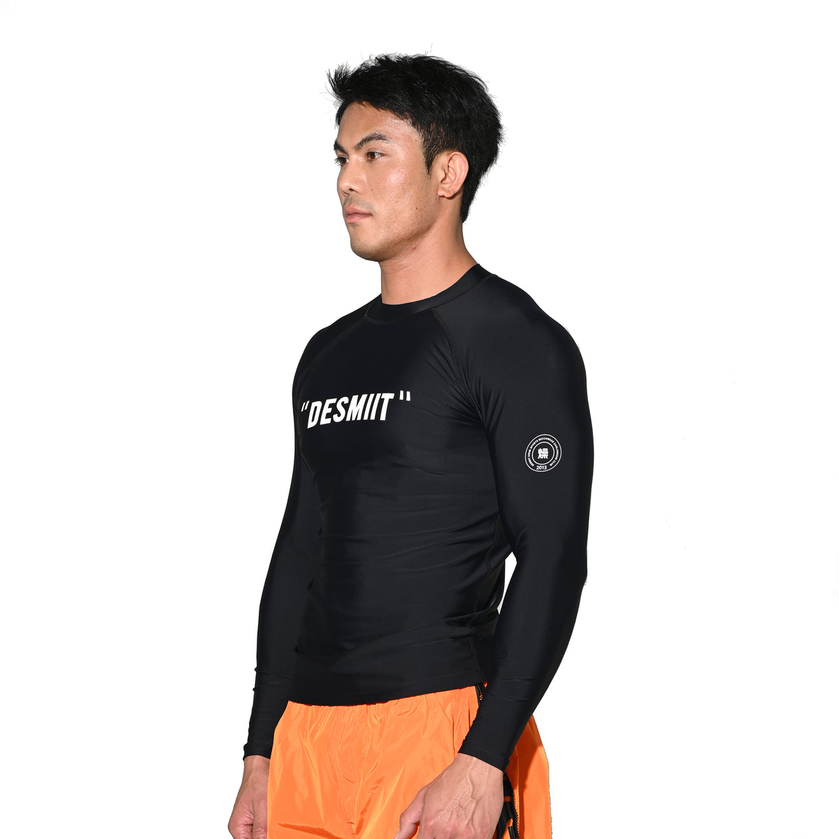Men's Compression Long Sleeve T-Shirt Sun Protection Base Layer for Running Hiking and Workout  T5507