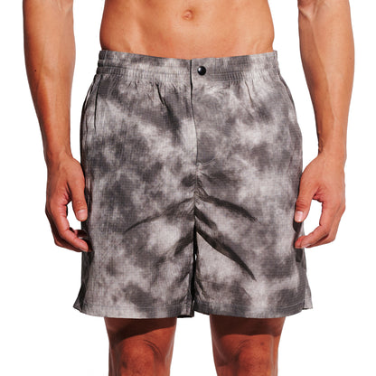 DESMIIT Men's Fashion Swim Board Shorts, Structured Fabric, Quick‑Dry Breathable Summer Beach Shorts B5698