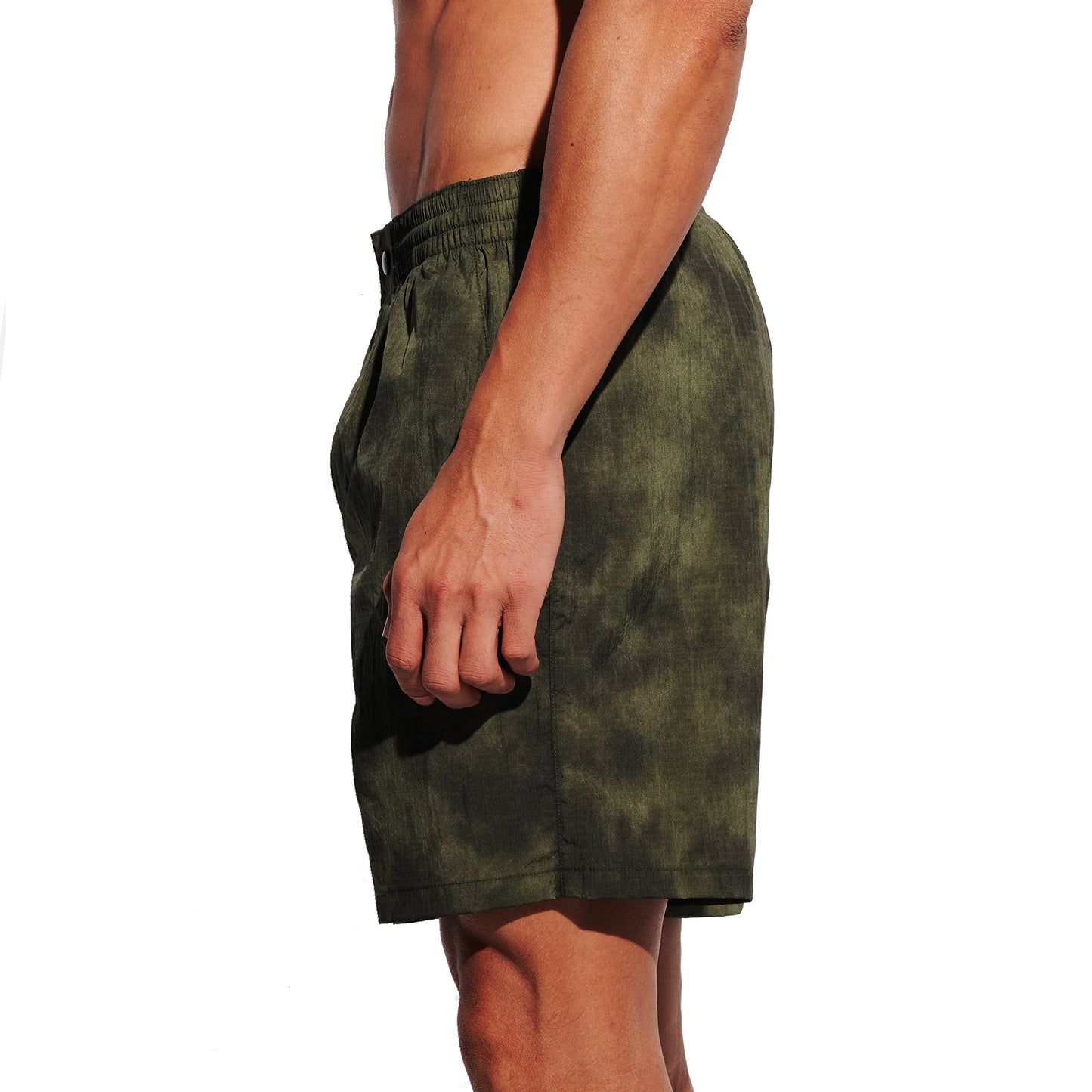 DESMIIT Men's Fashion Swim Board Shorts, Structured Fabric, Quick‑Dry Breathable Summer Beach Shorts B5698