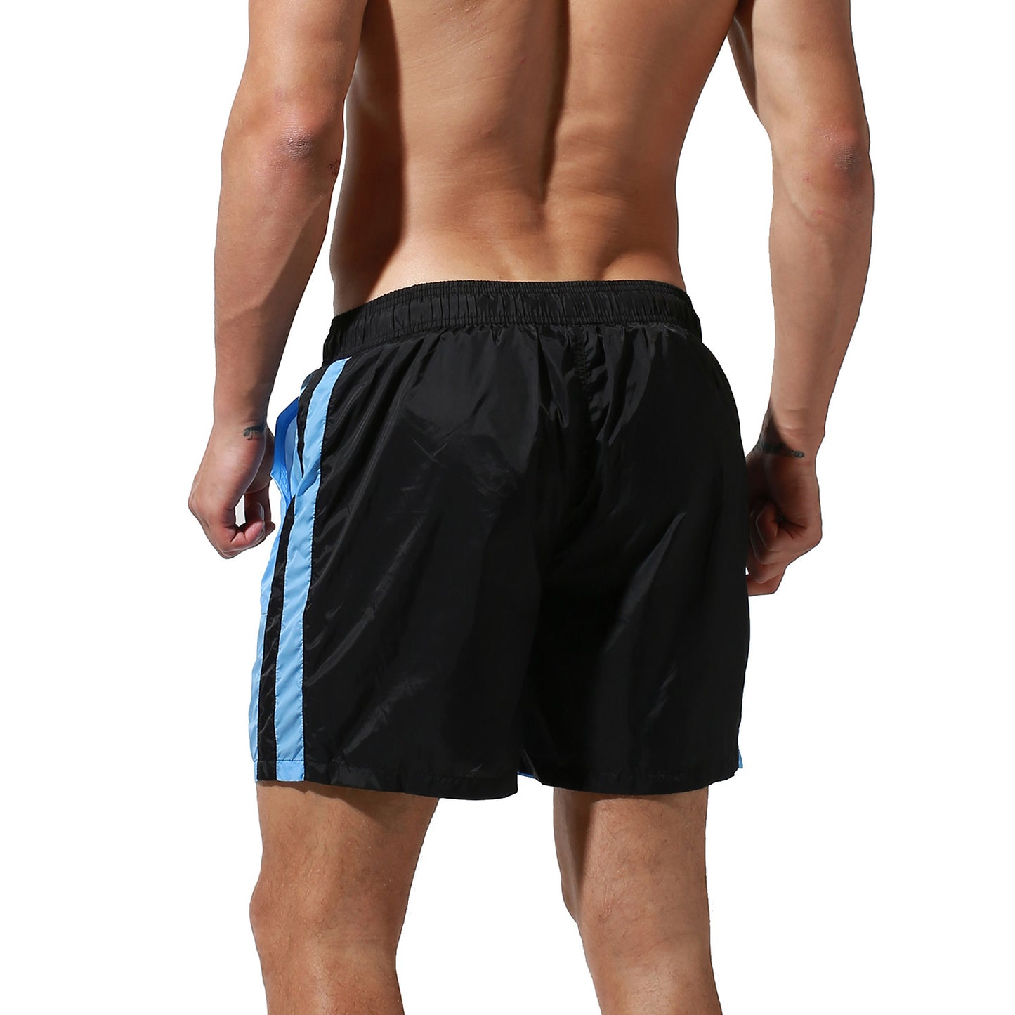 DESMIIT Men's Quick dry Board shorts Three-way loose shorts with inner for vacation swimming trunks Swimwear S7940