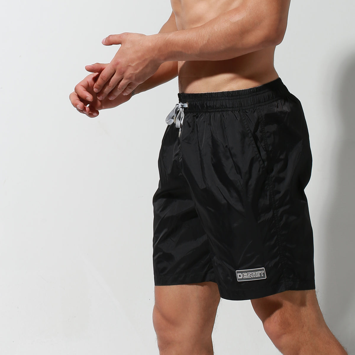 DESMIIT Men's Quick-Dry Basic Swim Board Shorts Thin Easy taken S8910