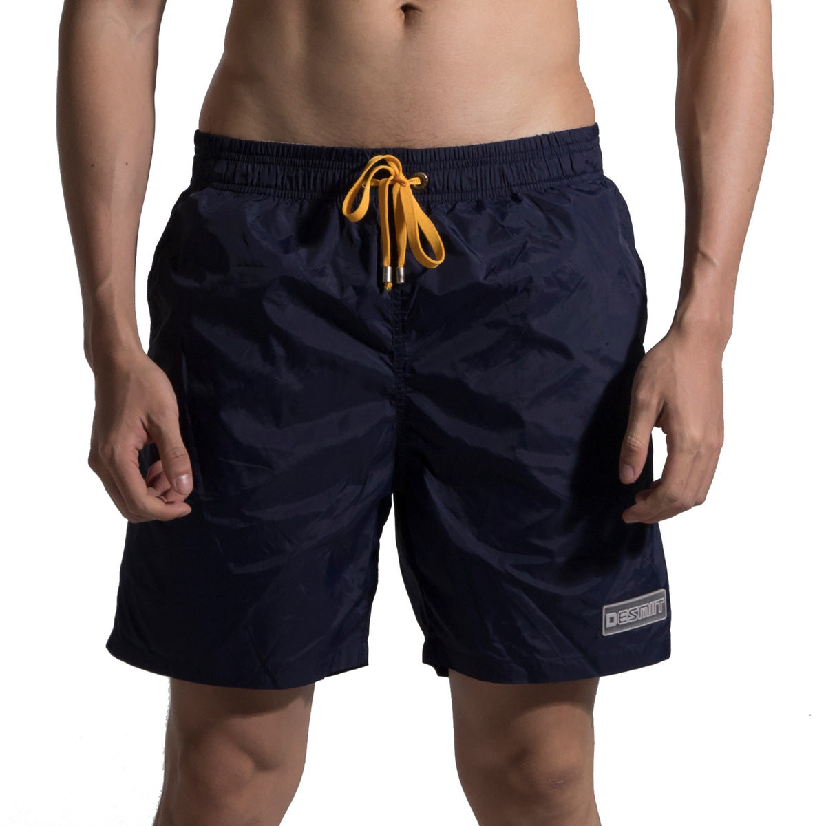 DESMIIT Men's Quick-Dry Basic Swim Board Shorts Thin Easy taken S8910