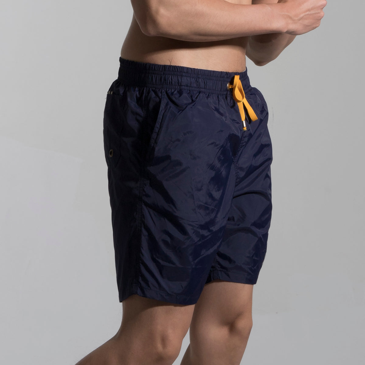 DESMIIT Men's Quick-Dry Basic Swim Board Shorts Thin Easy taken S8910