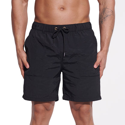DESMIIT Men's Fashion Cargo‑Style Multi‑Pocket Swim Board Shorts, Quick‑Dry Breathable Summer Beach Trunks B4353