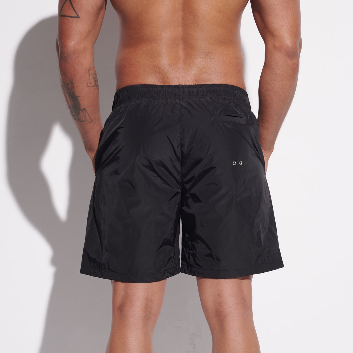 DESMIIT Men's Fashion Cargo‑Style Printed Swim Board Shorts, Quick‑Dry Breathable Beach Trunks B4354