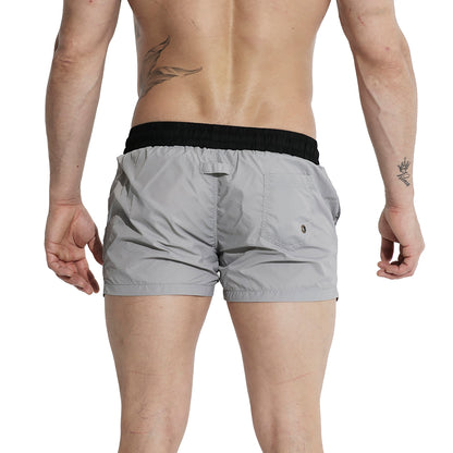 DESMIIT Men's Loose swimming trunks Quick dry beach pants vacation surfing pants S601