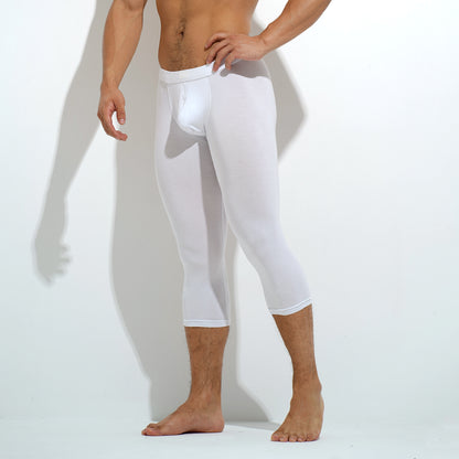 Men's Winter Thermal Base Layer Pants - Modal Soft Fabric, Warm Non-Pilling Inner Wear for Cold Days  U1007