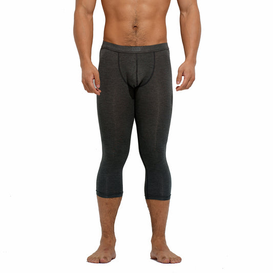 Men's Winter Thermal Base Layer Pants - Modal Soft Fabric, Warm Non-Pilling Inner Wear for Cold Days  U1007