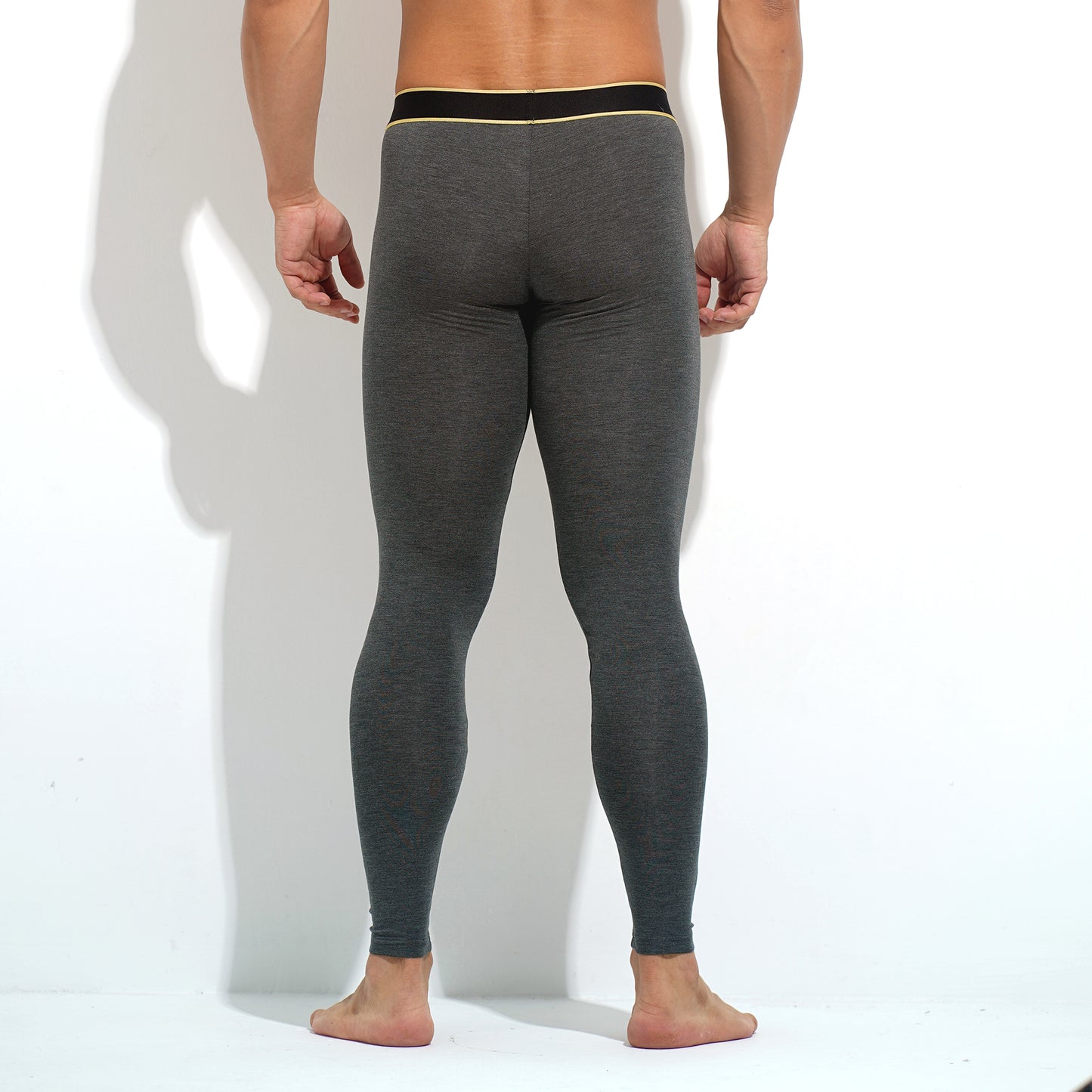 Soft Modal Men's Warm Underwear - U-Pouch Thermal Long Johns  U1004