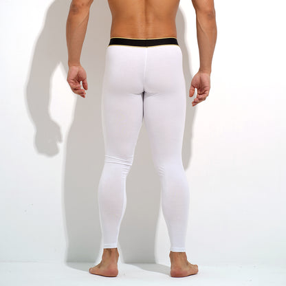 Soft Modal Men's Warm Underwear - U-Pouch Thermal Long Johns  U1004