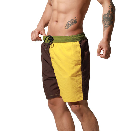 Men's Lightweight Mid-length Quick‑Dry Board Shorts with Pockets | Beach & Pool B5116