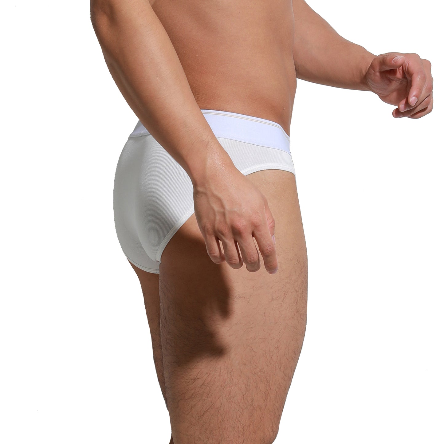 Men's Tagless Men's Underwear  Briefs  Soft Elastic Breathable Contoured Pouch Comfort U3004