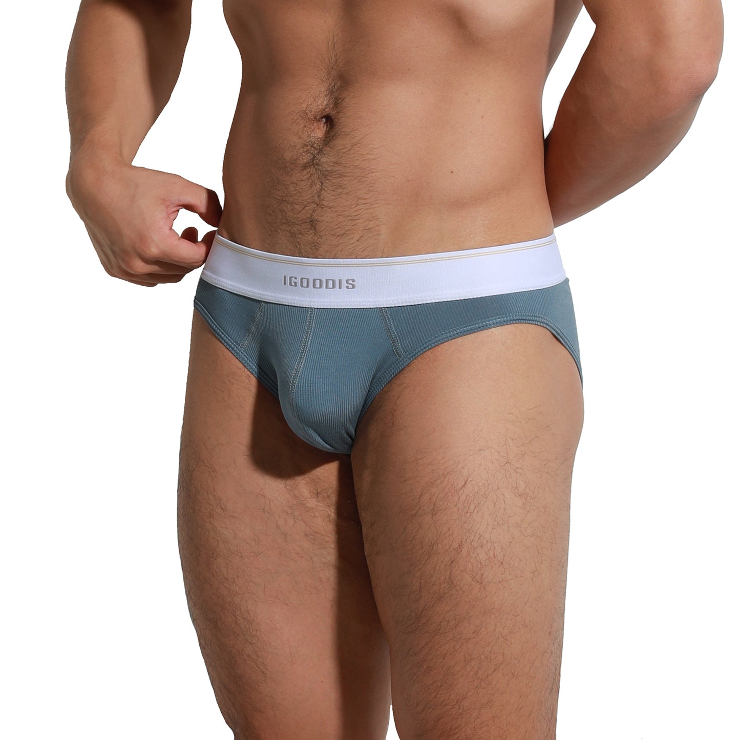 Men's Tagless Men's Underwear  Briefs  Soft Elastic Breathable Contoured Pouch Comfort U3004