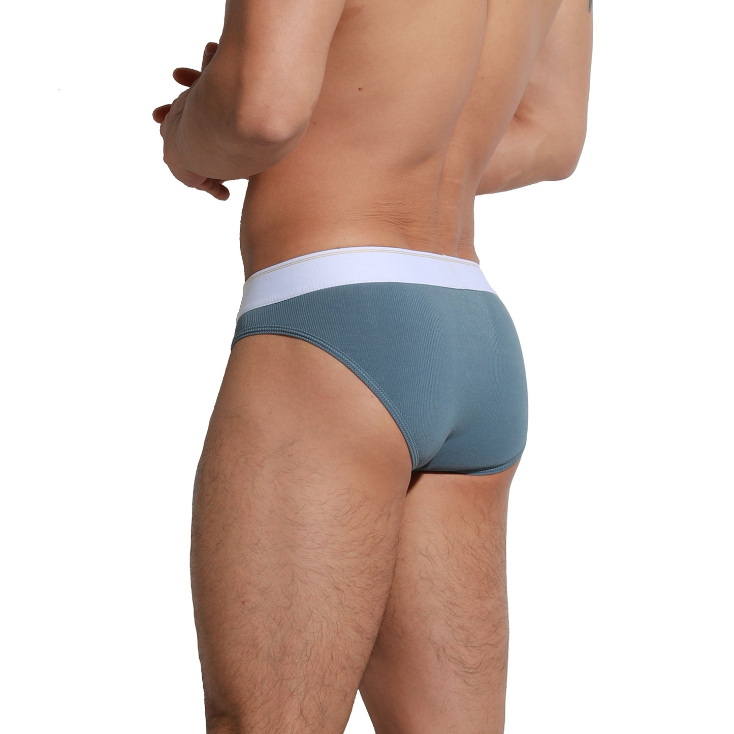 Men's Tagless Men's Underwear  Briefs  Soft Elastic Breathable Contoured Pouch Comfort U3004