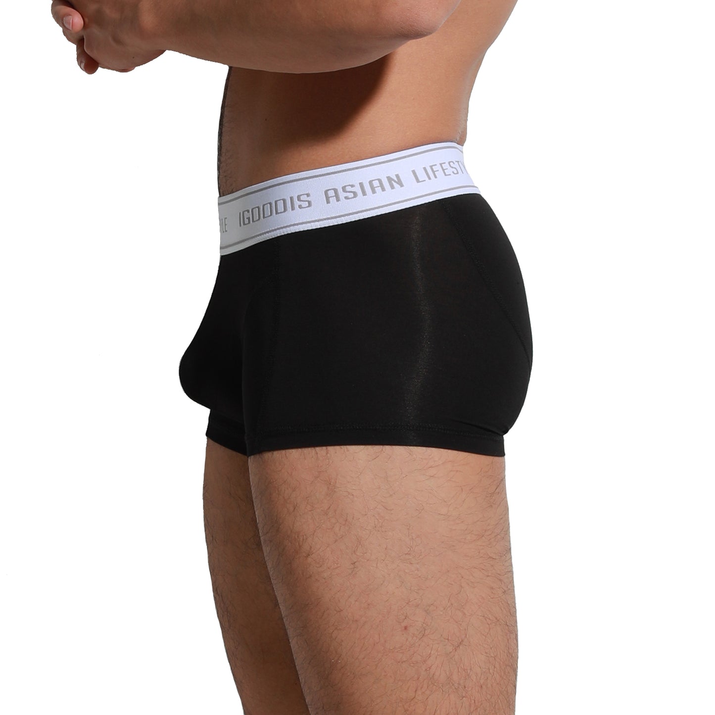 Men's Slim-Fit Boxer Briefs - Soft Lightweight High Elasticity Healthy Fabric Underwear U4002