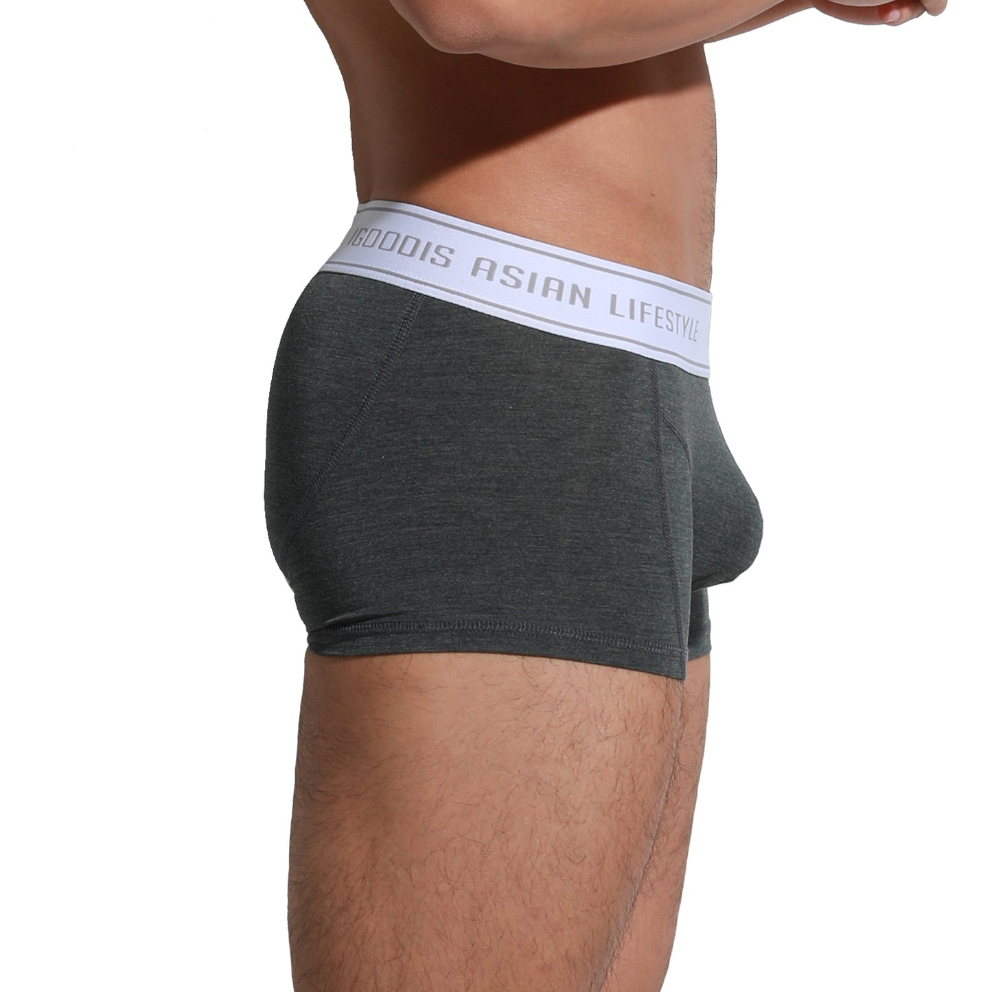 Men's Slim-Fit Boxer Briefs - Soft Lightweight High Elasticity Healthy Fabric Underwear U4002