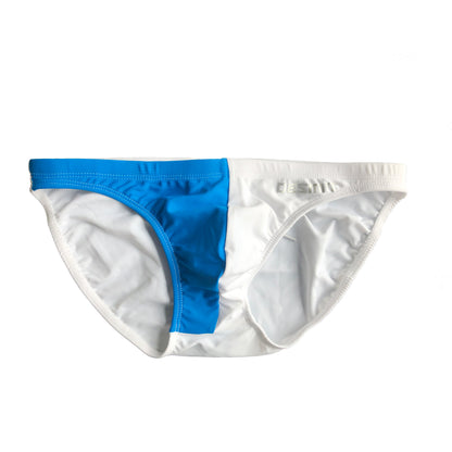 DESMIIT Men's Mini Bikini Swim Briefs, Sexy Low‑rise Tie Side Swimsuit, Assorted Colors Beach Pool Bathing Suit S308